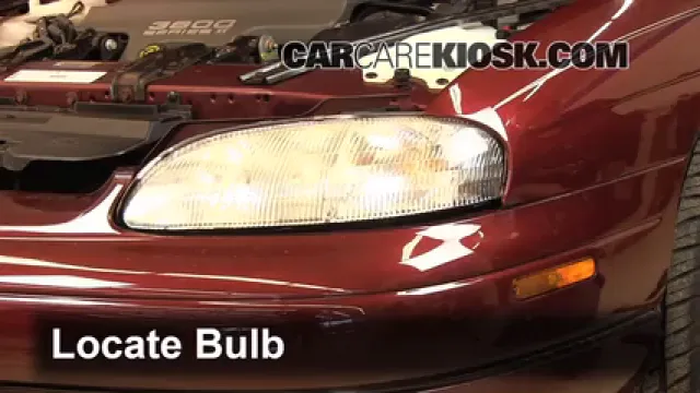 1999 Chevrolet Monte Carlo Z34 3.8L V6 Luces Faro delantero (reemplazar foco)